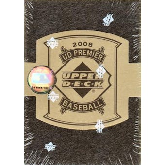 2008 Upper Deck Premier Baseball Hobby Box
