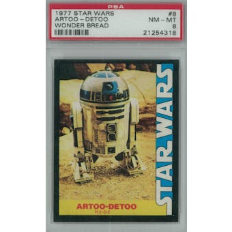 1977 Star Wars Wonder Bread #8 Artoo-Detoo PSA 8 (NM-MT) *4318 (Reed Buy)