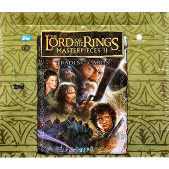 Lord of the Rings Masterpieces II Trading Cards Box (2008 Topps)