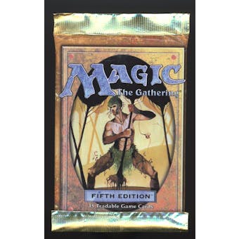 Magic the Gathering 5th Edition Booster Pack (Reed Buy)