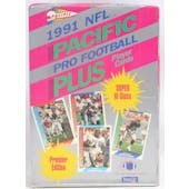 1991 Pacific Plus Series 1 Football Wax Box (Reed Buy)