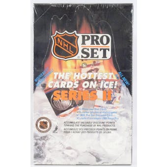 1990/91 Pro Set Series 2 Hockey Wax Box (Reed Buy)