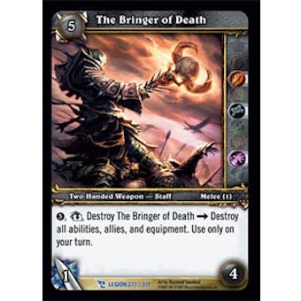 WoW March of the Legion Single The Bringer of Death (MoL-277) NM/MT