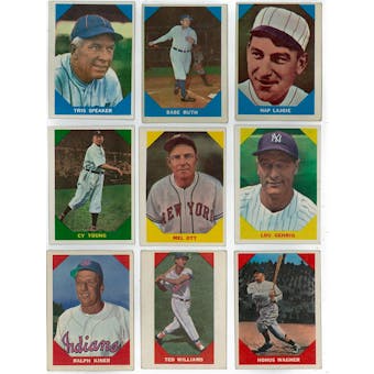 1960 Fleer Baseball Complete Set (EX+)