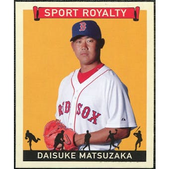 2007 Upper Deck Goudey Sport Royalty #DM Daisuke Matsuzaka