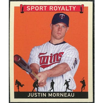 2007 Upper Deck Goudey Sport Royalty #JM Justin Morneau