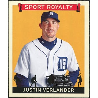 2007 Upper Deck Goudey Sport Royalty #JV Justin Verlander