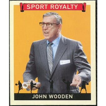 2007 Upper Deck Goudey Sport Royalty #JW John Wooden
