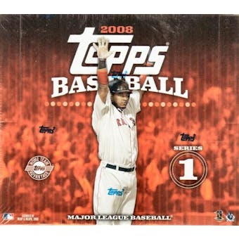 2008 Topps Series 1 Baseball Jumbo Box