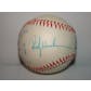 Nolan Ryan/Rickey Henderson Autographed AL Brown Baseball PSA/DNA D96193 (Reed Buy)