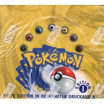 Pokemon Base 1 German Booster Box - 1st Edition