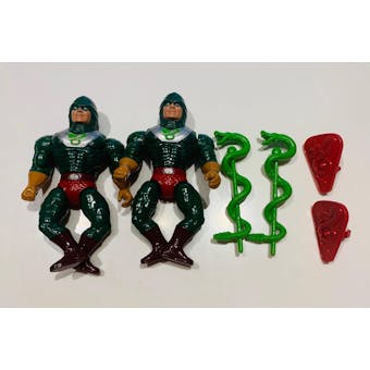 Masters of the Universe (MOTU) King Hiss Lot of 2 Action Figure Complete