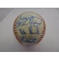 1984 California Angels Team Signed AL Brown Baseball (18 sigs) PSA/DNA D57483 (Reed Buy)