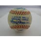 1984 California Angels Team Signed AL Brown Baseball (18 sigs) PSA/DNA D57484 (Reed Buy)