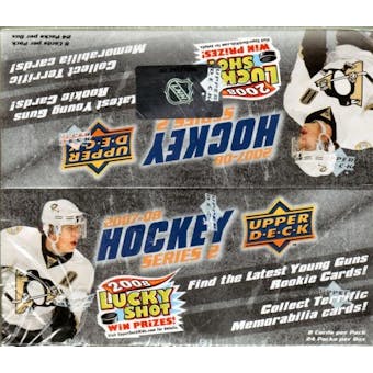 2007/08 Upper Deck Series 2 Hockey 24-Pack Box