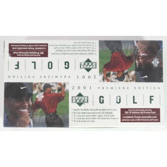 2001 Upper Deck Golf Rack Box (Reed Buy)