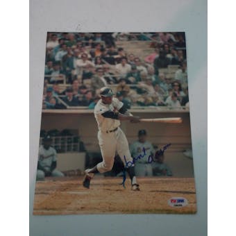 Hank Aaron Autographed Braves 8x10 Photo PSA/DNA D96206 (Reed Buy)