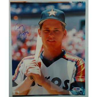 Craig Biggio Autographed Astros 8x10 Photo PSA/DNA D96207 (Reed Buy)