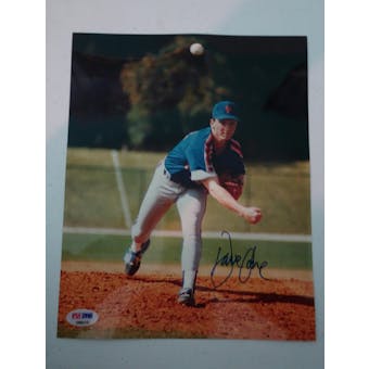 David Cone Autographed Mets 8x10 Photo PSA/DNA D96213 (Reed Buy)