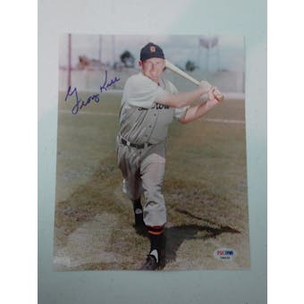 George Kell Autographed Tigers 8x10 Photo PSA/DNA D96230 (Reed Buy)