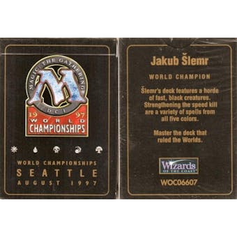 Magic the Gathering World Championship Jakub Slemr Deck (1997)