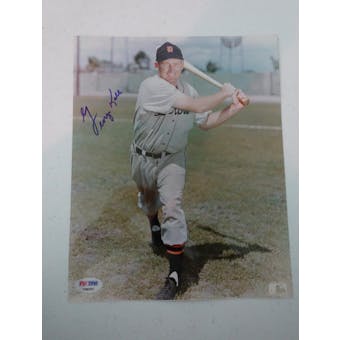 George Kell Autographed Tigers 8x10 Photo PSA/DNA D96231 (Reed Buy)