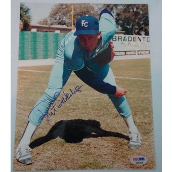 Bret Saberhagen Autographed Royals 8x10 Photo PSA/DNA D96248 (Reed Buy)