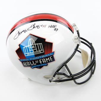 Thurman Thomas Autographed Buffalo Bills Hall of Fame Football Full Size Helmet