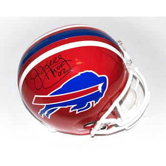 Jim Kelly Autographed Buffalo Bills Replica Football Helmet DACW COA w/HOF