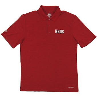 Cincinnati Reds Majestic Endless Flow Red Performance Polo (Adult Large)