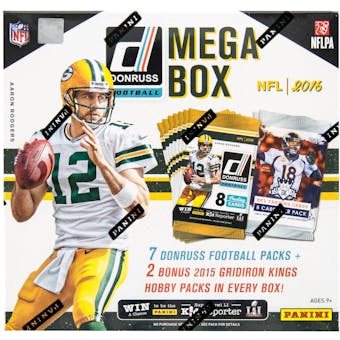 2016 Donruss Football Mega Box (Reed Buy)