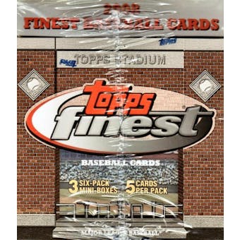 2008 Topps Finest Baseball Hobby Box