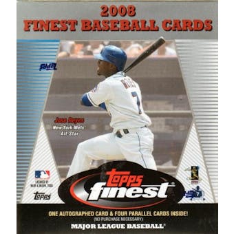 2008 Topps Finest Baseball Hobby Mini-Box (Pack)