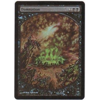 Magic the Gathering Promo Single Damnation Foil (Textless) NEAR MINT (NM)