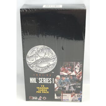1991/92 Pro Set Platinum Series 1 Hockey Hobby Box (Reed Buy)