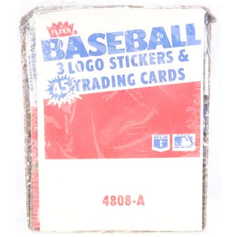 1986 Fleer Baseball Rack Box (Reed Buy)
