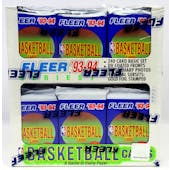 1993/94 Fleer Series 1 Basketball Jumbo Box (Reed Buy)