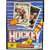 1991/92 O-Pee-Chee Hockey Wax Box (Reed Buy)