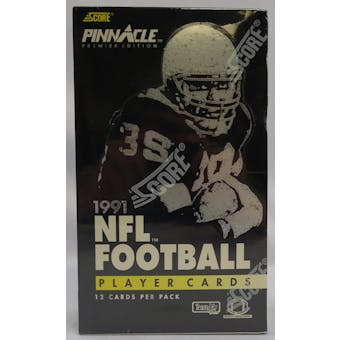 1991 Pinnacle Football Wax Box (Reed Buy)
