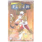 1998 Fleer Ultra Series 2 Football Hobby Box (Reed Buy)
