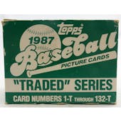 1987 Topps Traded & Rookies Baseball Factory Set (Reed Buy)