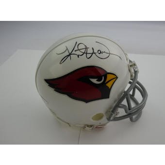 Kurt Warner Autographed Arizona Cardinals Mini Helmet TriStar 7105111 (Reed Buy)