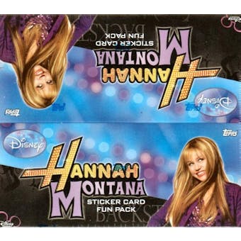 Hannah Montana Sticker Cards Box (2008 Topps)