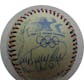 1984 USA Olympic Team Autographed Official Olympic Baseball (21 sigs) JSA BB52669 (Reed Buy)