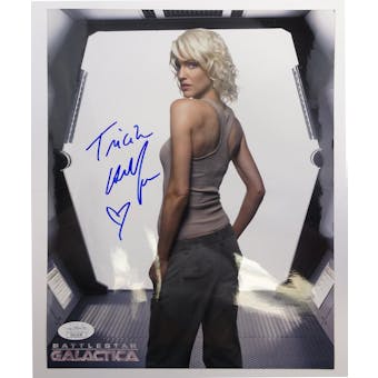 Tricia Helfer Autographed Battlestar Galactica 8x10 Photo JSA HH11659 (Reed Buy)