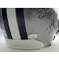 Dallas Cowboys Autographed Replica Helmet (9 sigs) JSA BB15925 (Reed Buy)