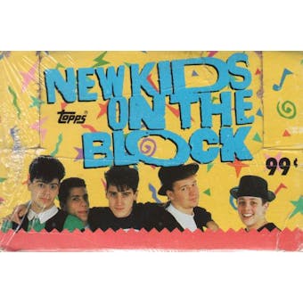 New Kids on the Block 24-Pack Box (1989 Topps)