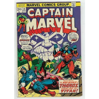Captain Marvel #28 VF