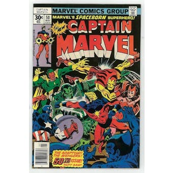 Captain Marvel #50 FN