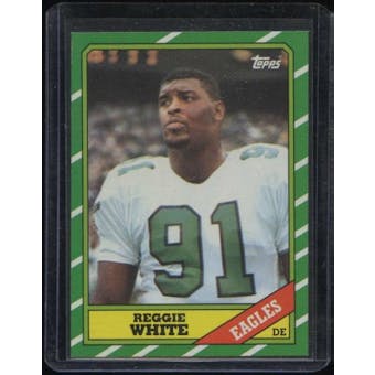 1986 Topps Football #275 Reggie White Rookie Card (NM or Better)